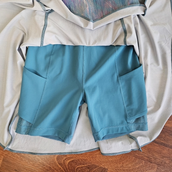 LULULEMON Everlux Short-Lined Tennis Tank Dress 6" Pixel Diffuse Multi Size 6 - Picture 15 of 16